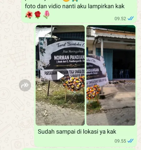 Pengiriman Karangan Bunga Tembarak