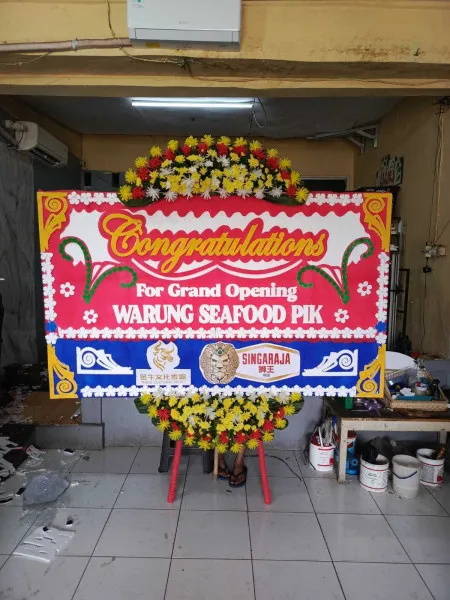 Papan Bunga Ucapan Selamat Tembarak